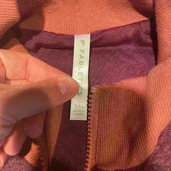 Fabletics Mallory Fleece Pullover Sherpa Sweater XXL - Picture 2 of 4